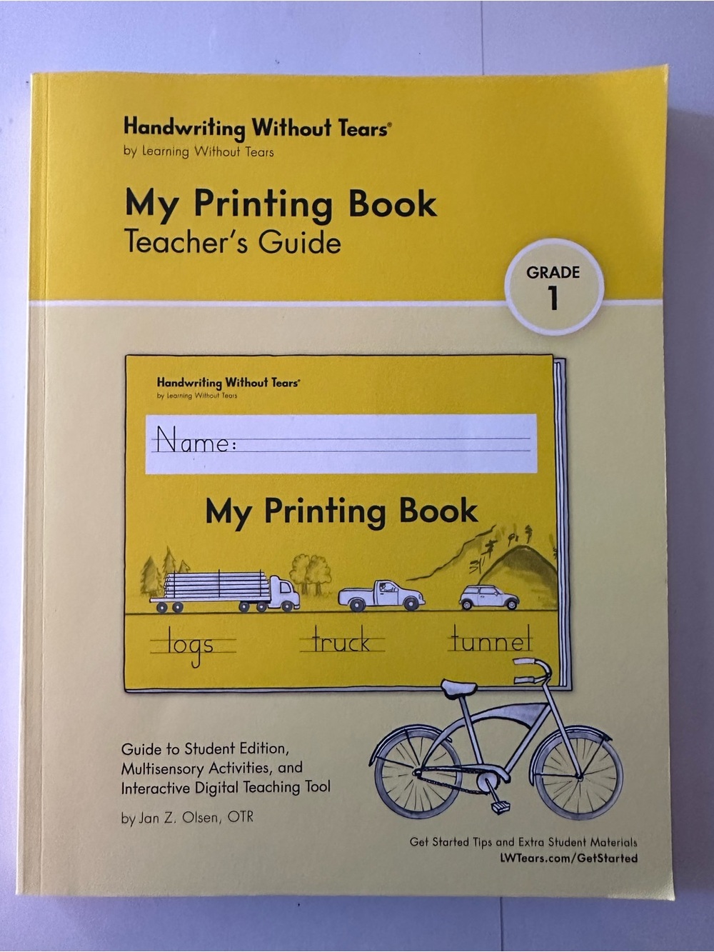 My Printing Book Teacher's Guide - Yellow (Grade 1)